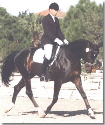 Amor Reto competing in Florida 1998