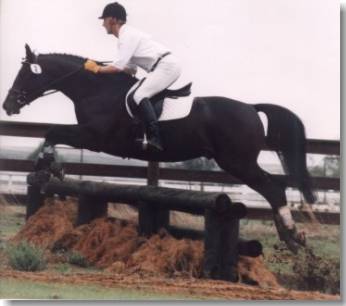 Amor Reto on the cross country course 1996